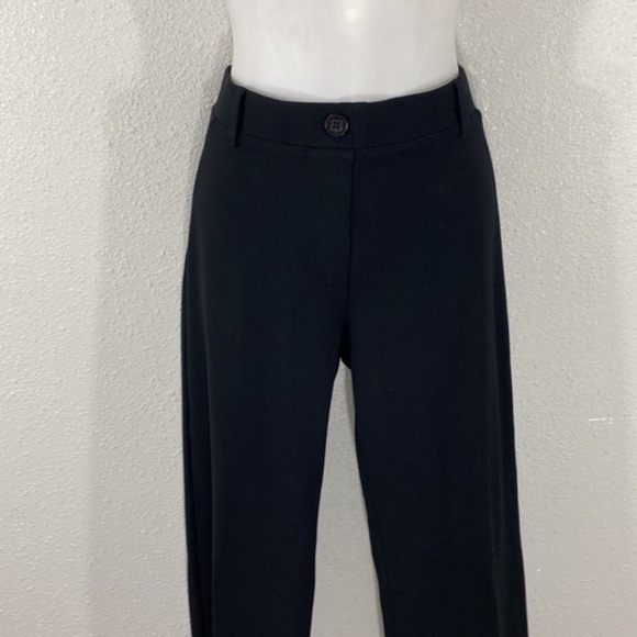Betabrand Black Bootcut Classic Dress Yoga Pants Large L - Picture 4 of 13